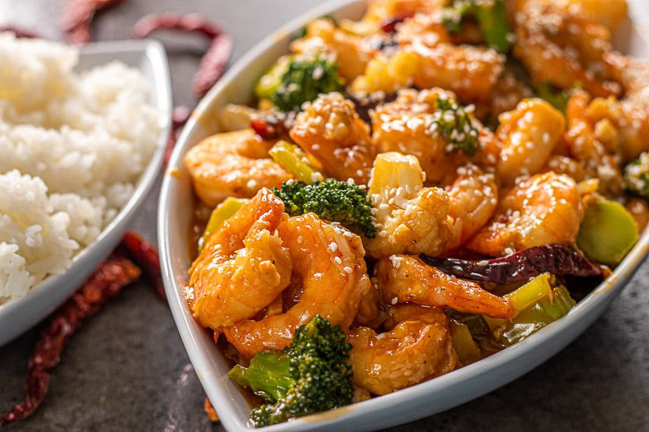 General Tso Shrimp