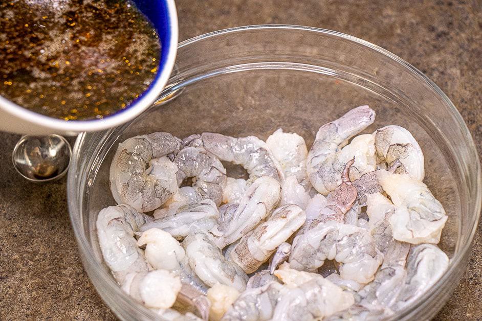 Air Fryer General Tso's Shrimp