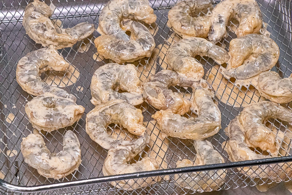 Air Fryer General Tso's Shrimp