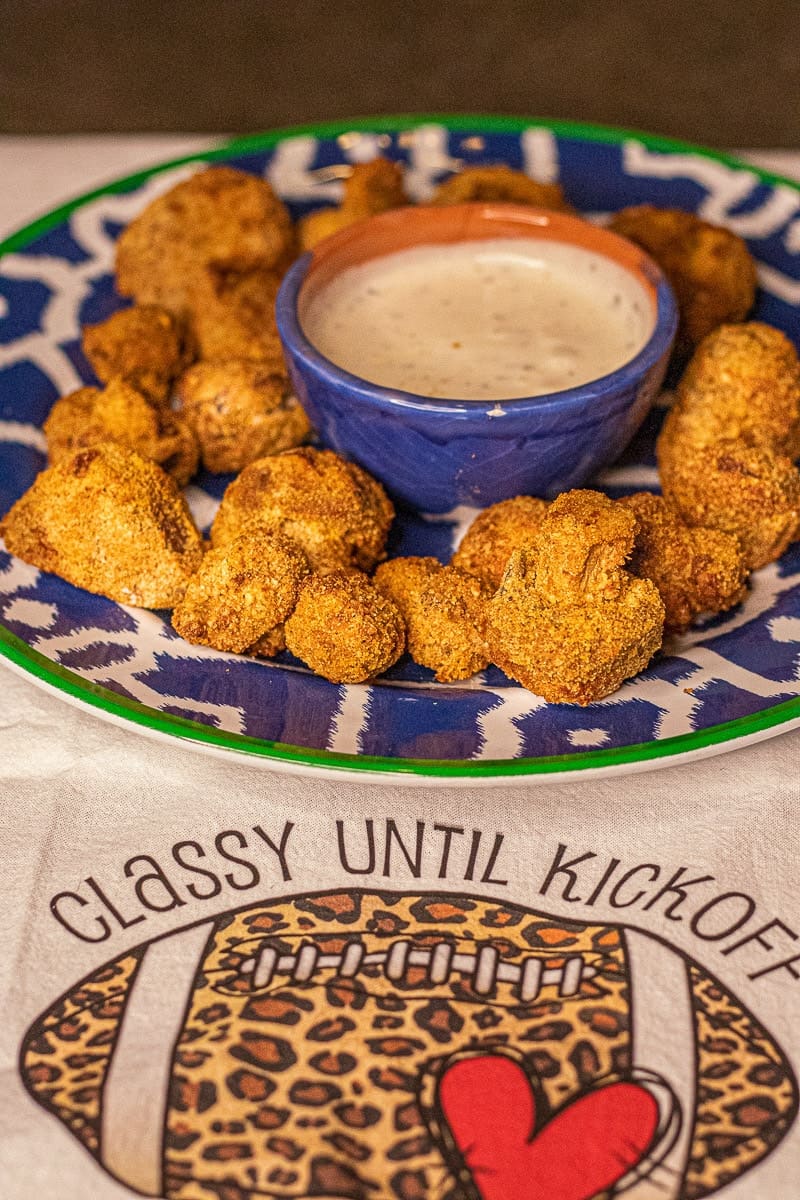 Air Fried Mushrooms