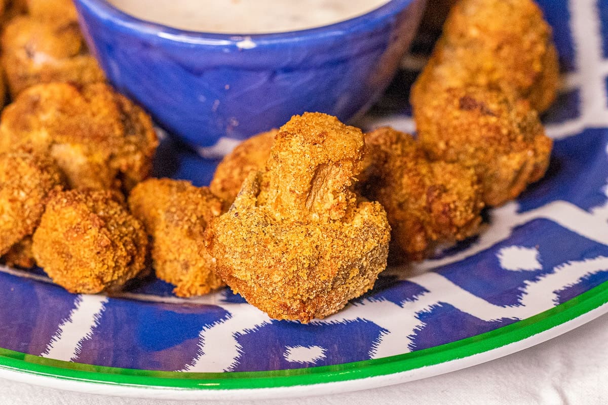 Air Fried Mushrooms