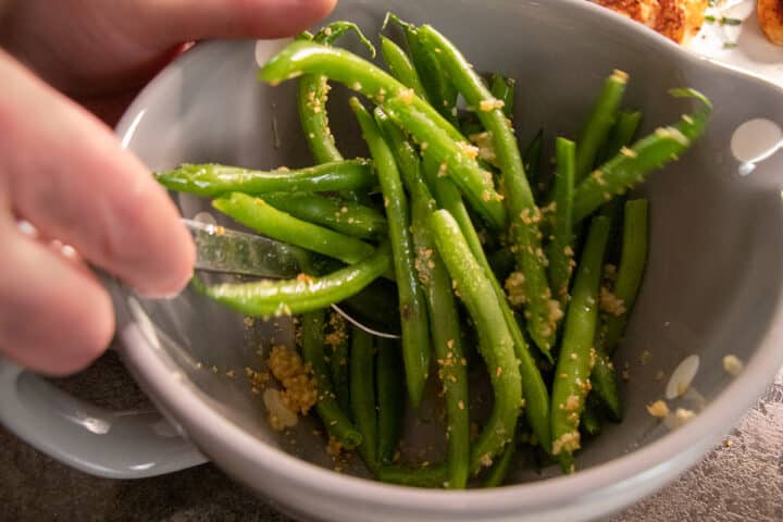 Air Fryer green beans