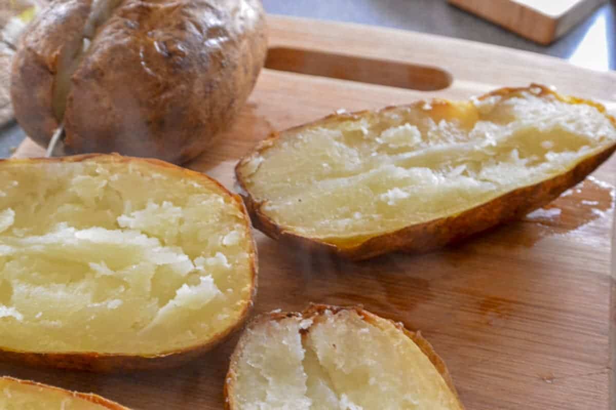 Air Fryer Potato Skins Steps