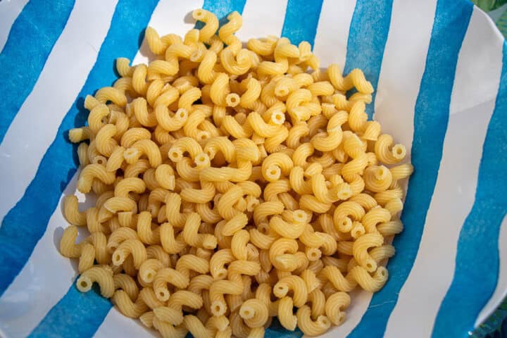 Pasta in a bowl