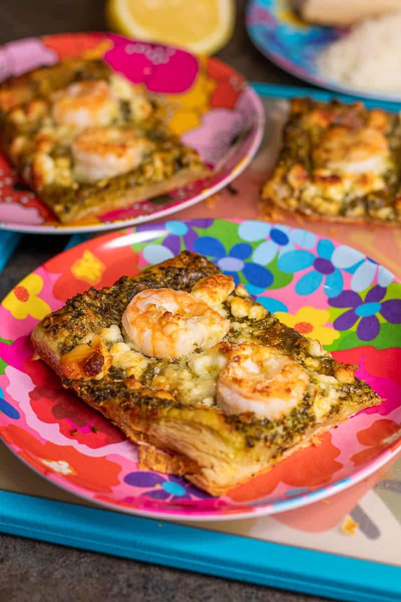 shrimp pesto pizza recipe