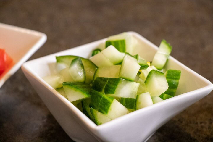 Chopped Cucumber