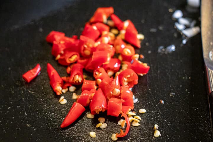 Chopped pepper