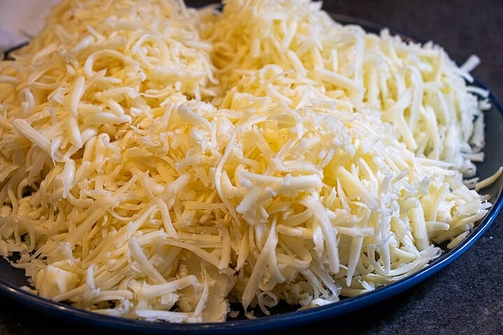 Shredded cheese