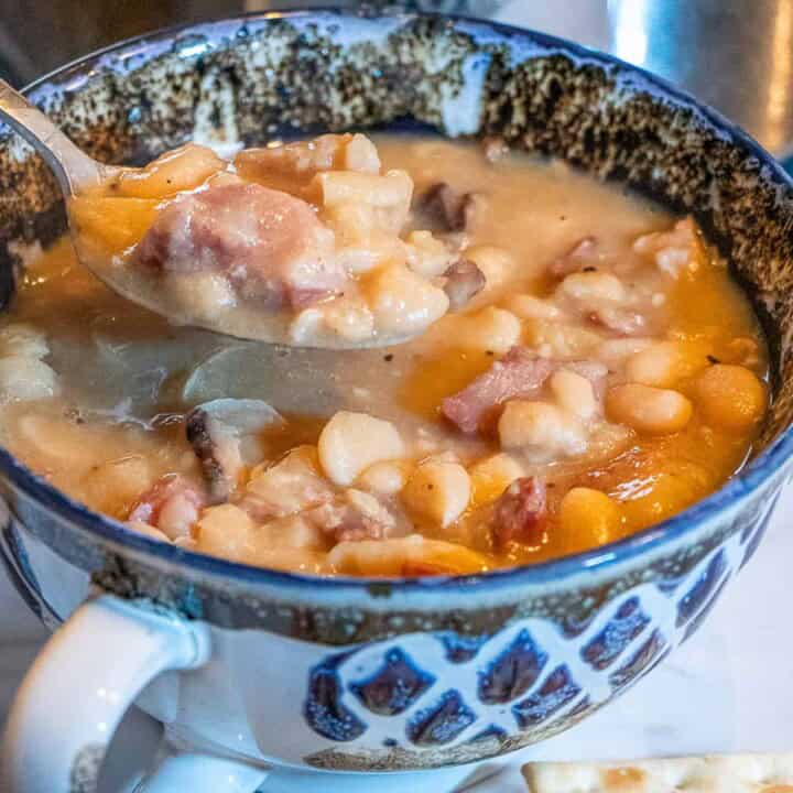 Old-Fashioned Ham and Bean Soup Recipe - Belly Laugh Living