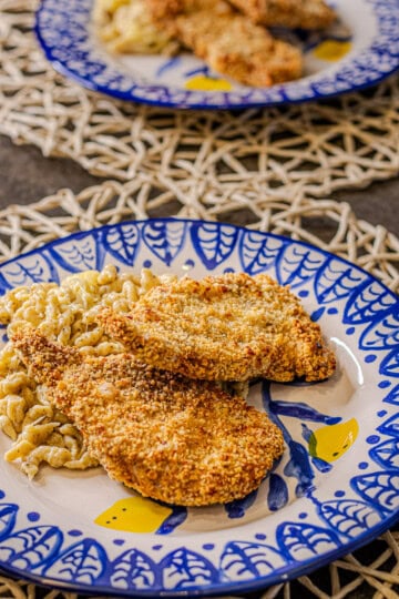 Pork schnitzel cutlet