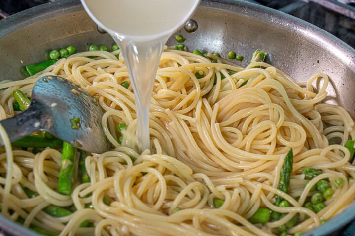 Lemon Asparagus Pasta