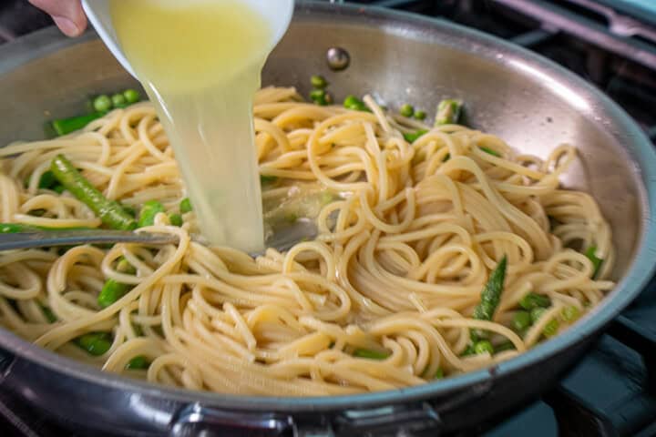 Lemon Asparagus Pasta
