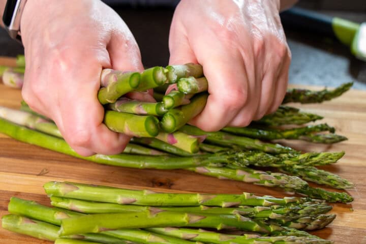 Snapping Asparagus