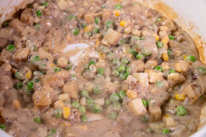 Pot pie mixture