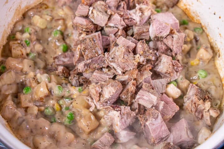 Beef for pot pie