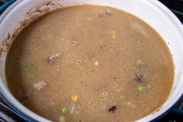 Beef Pot Pie mixture