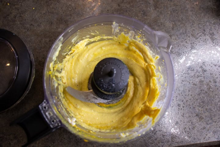 Cottage Cheese Sauce in a food Processor for Devlied Eggs recipe