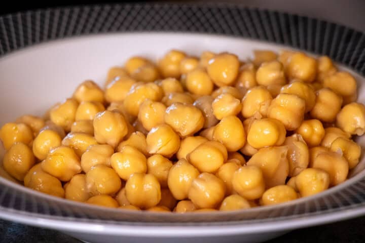 Chick Peas. Bean Salad